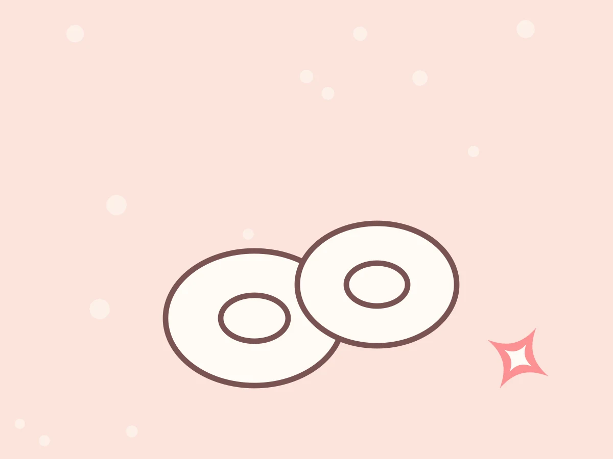 Pastel Scrunchie Duo