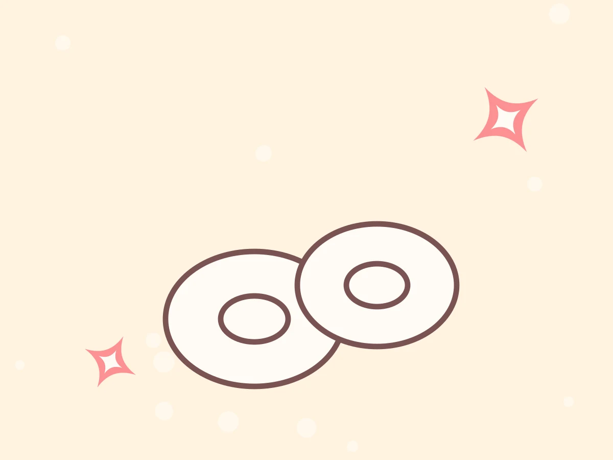 Pastel Scrunchie Duo - 2