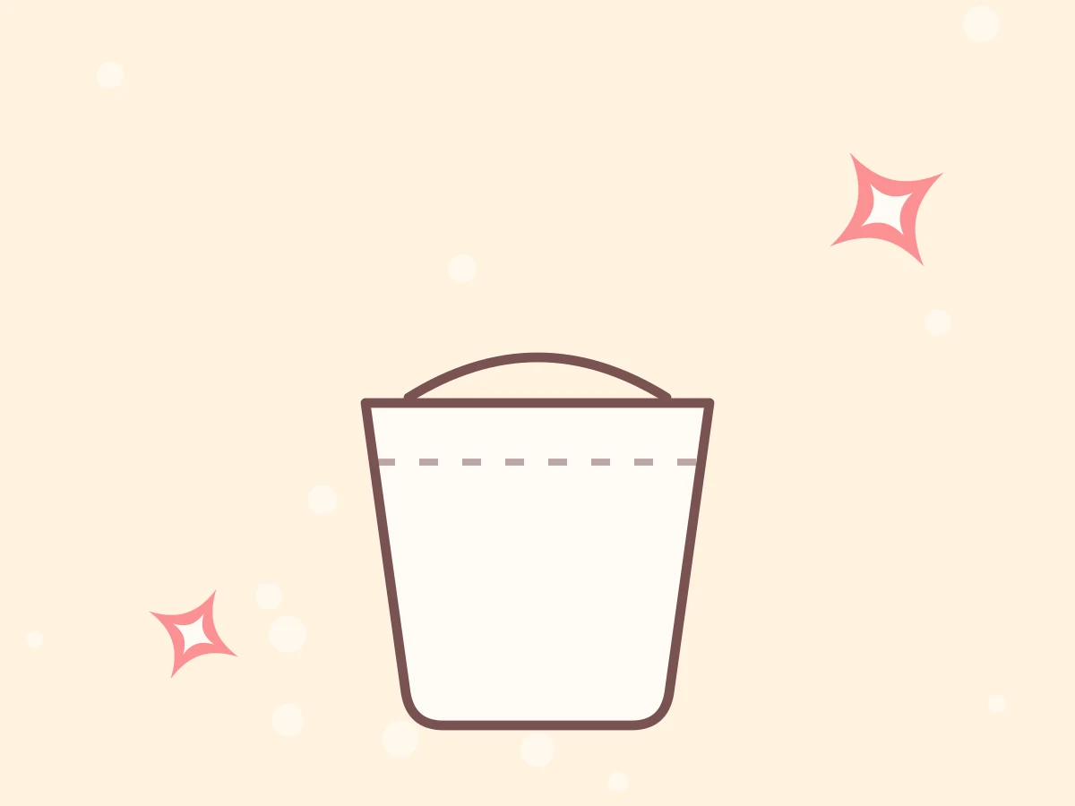 Marshmallow Bucket Bag - 2
